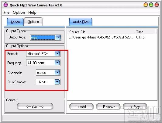 Quick MP3 WAV Converter下载,mp3 wav音频格式转换器
