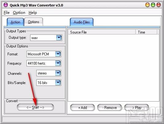 Quick MP3 WAV Converter下载,mp3 wav音频格式转换器