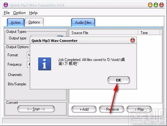 Quick MP3 WAV Converter下载,mp3 wav音频格式转换器