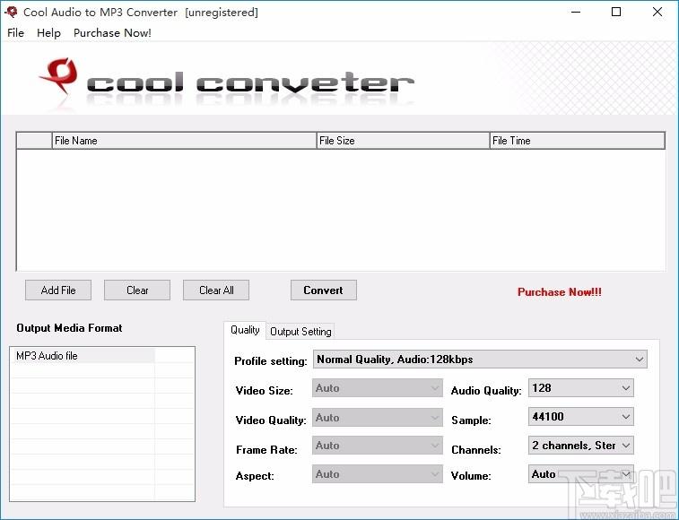 Cool Audio to MP3 Converter,MP3音频格式转换,音频转换