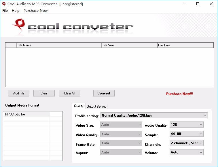 Cool Audio to MP3 Converter,MP3音频格式转换,音频转换